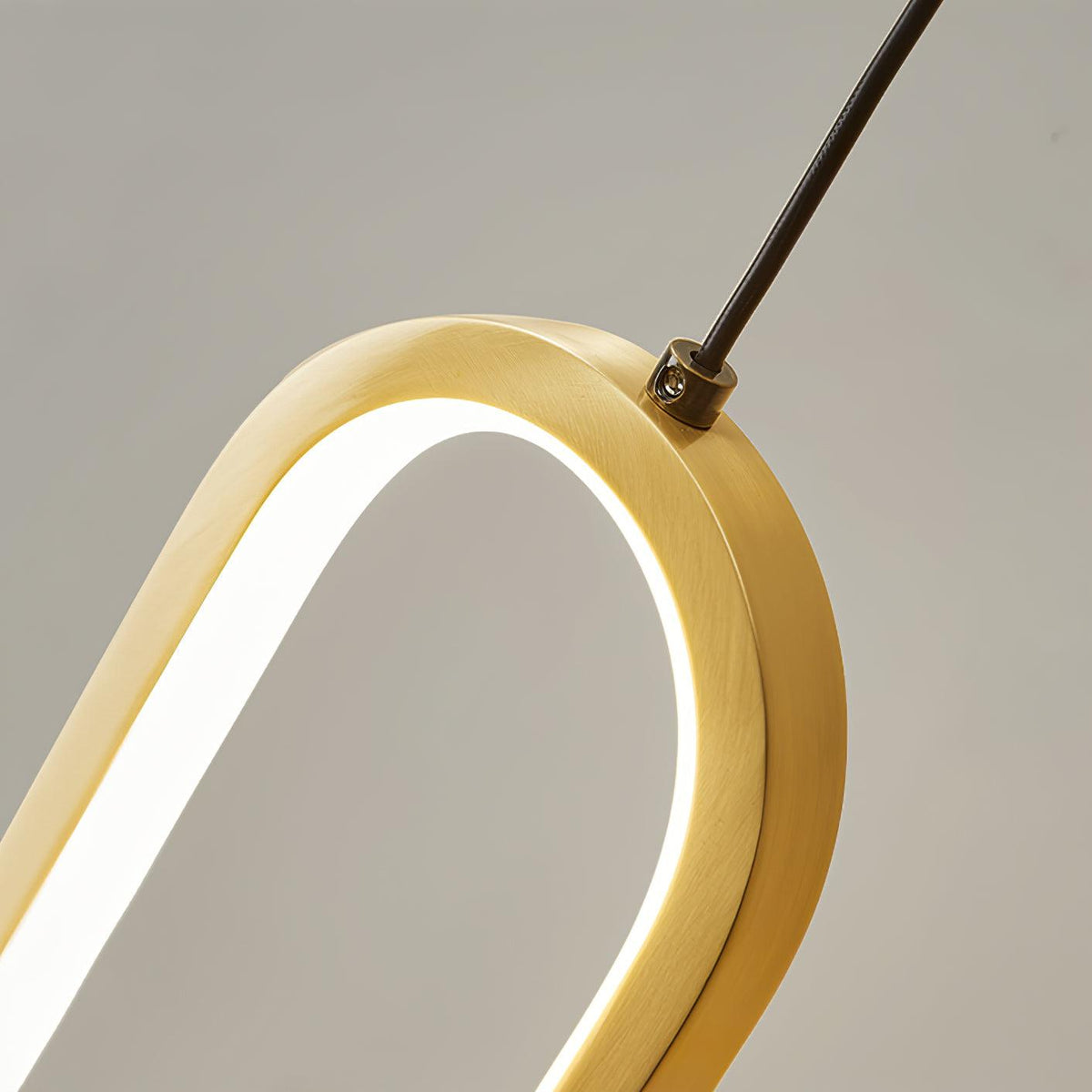 Candeeiro de parede LED em latão Solisenne Aven