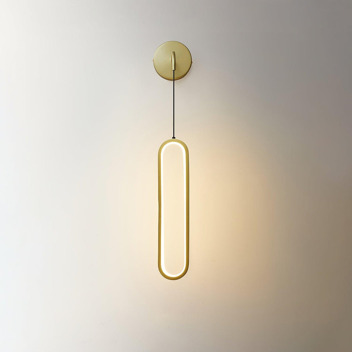 Candeeiro de parede LED em latão Solisenne Aven