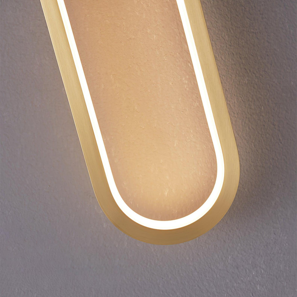 Avelon oval LED-vägglampa