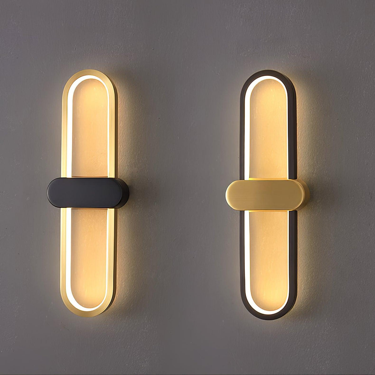 Avelon oval LED-vägglampa