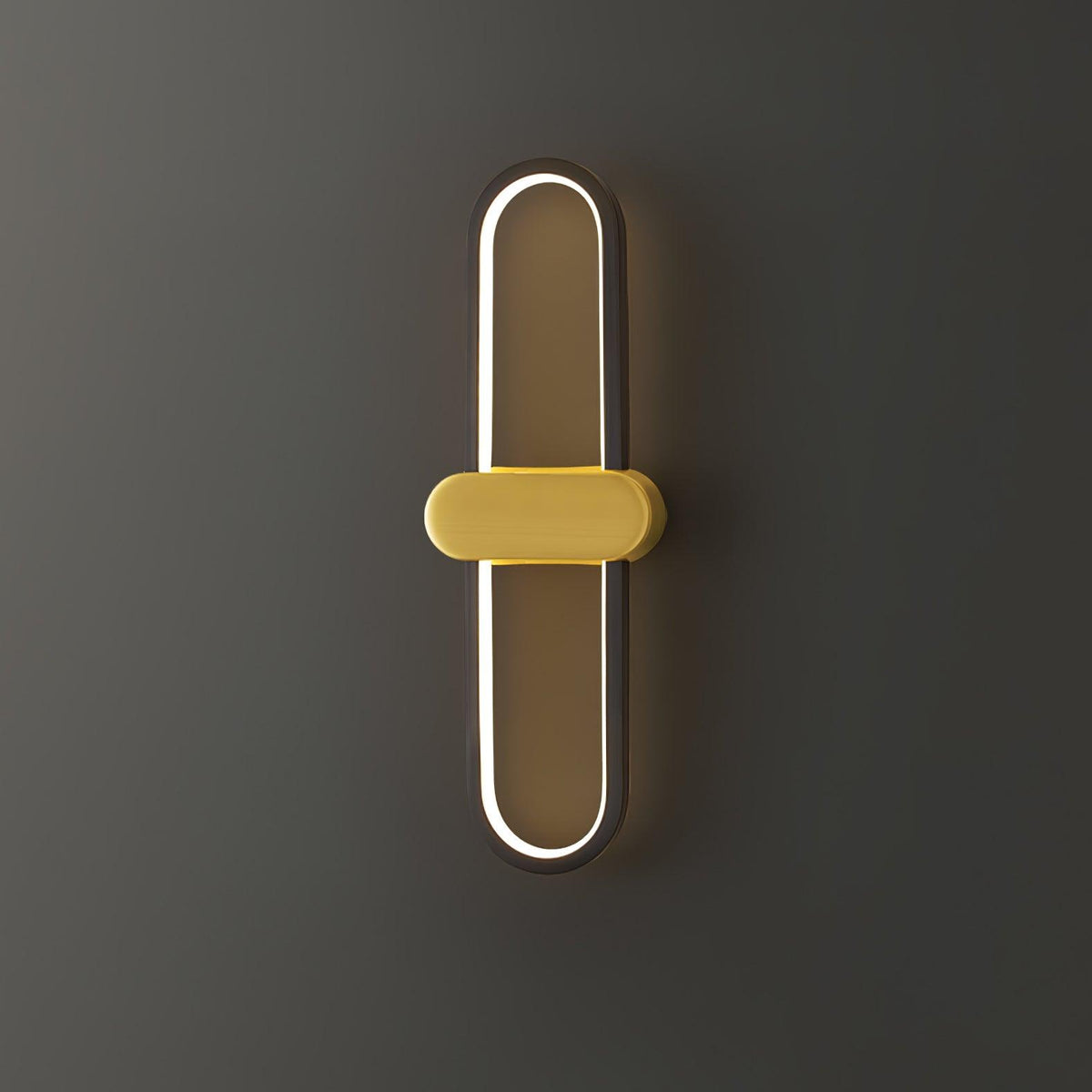Avelon oval LED-vägglampa