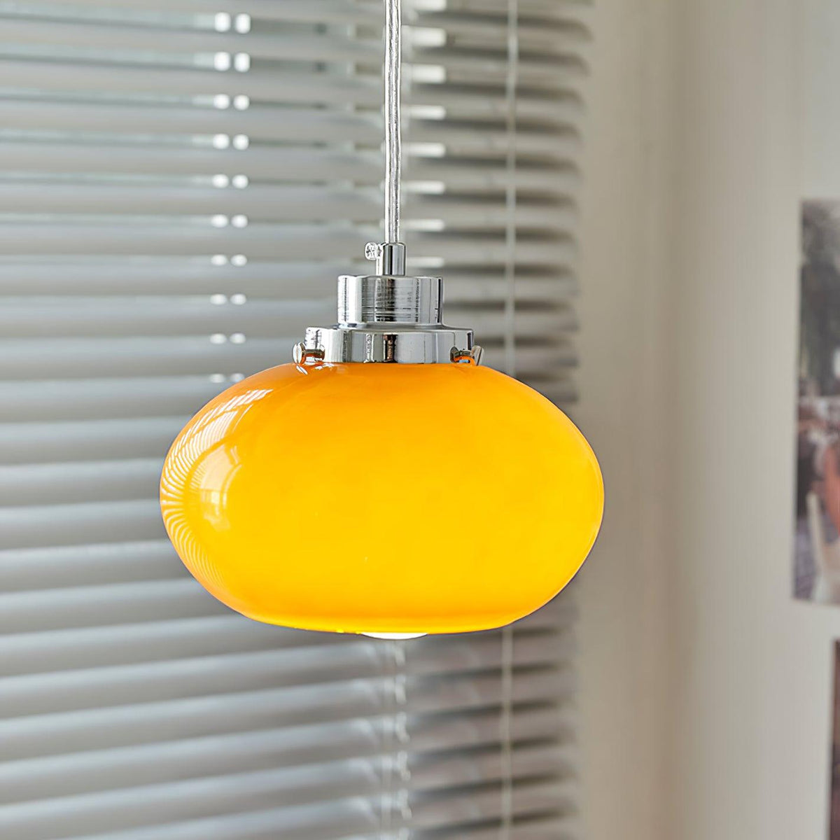 Tavira retro-pendellampe i glas