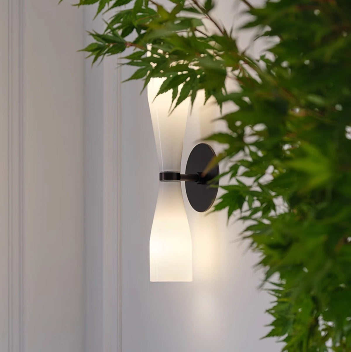 Torch modern glasvägglampa