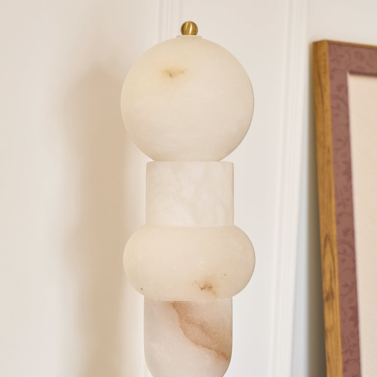 Nostix golvlampa i alabaster