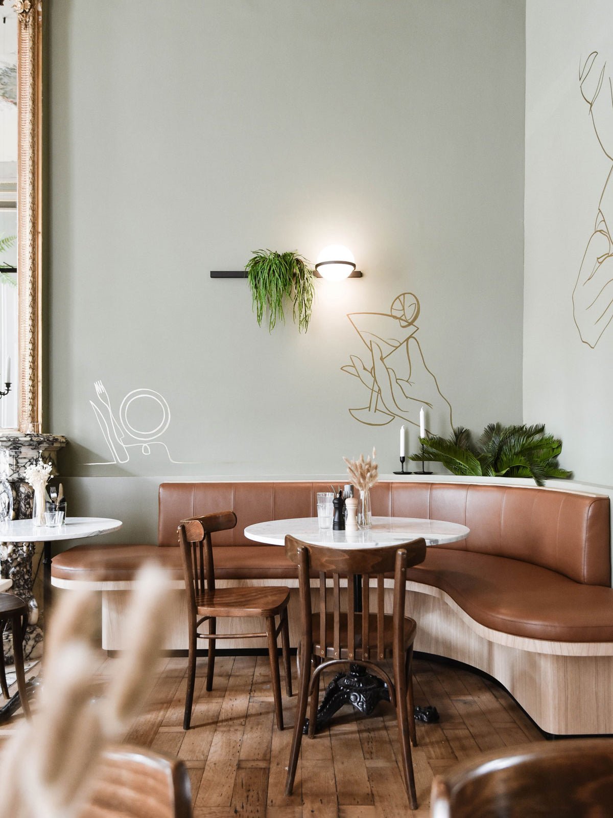 Modern minimalistisk vägglampa Elmarisra