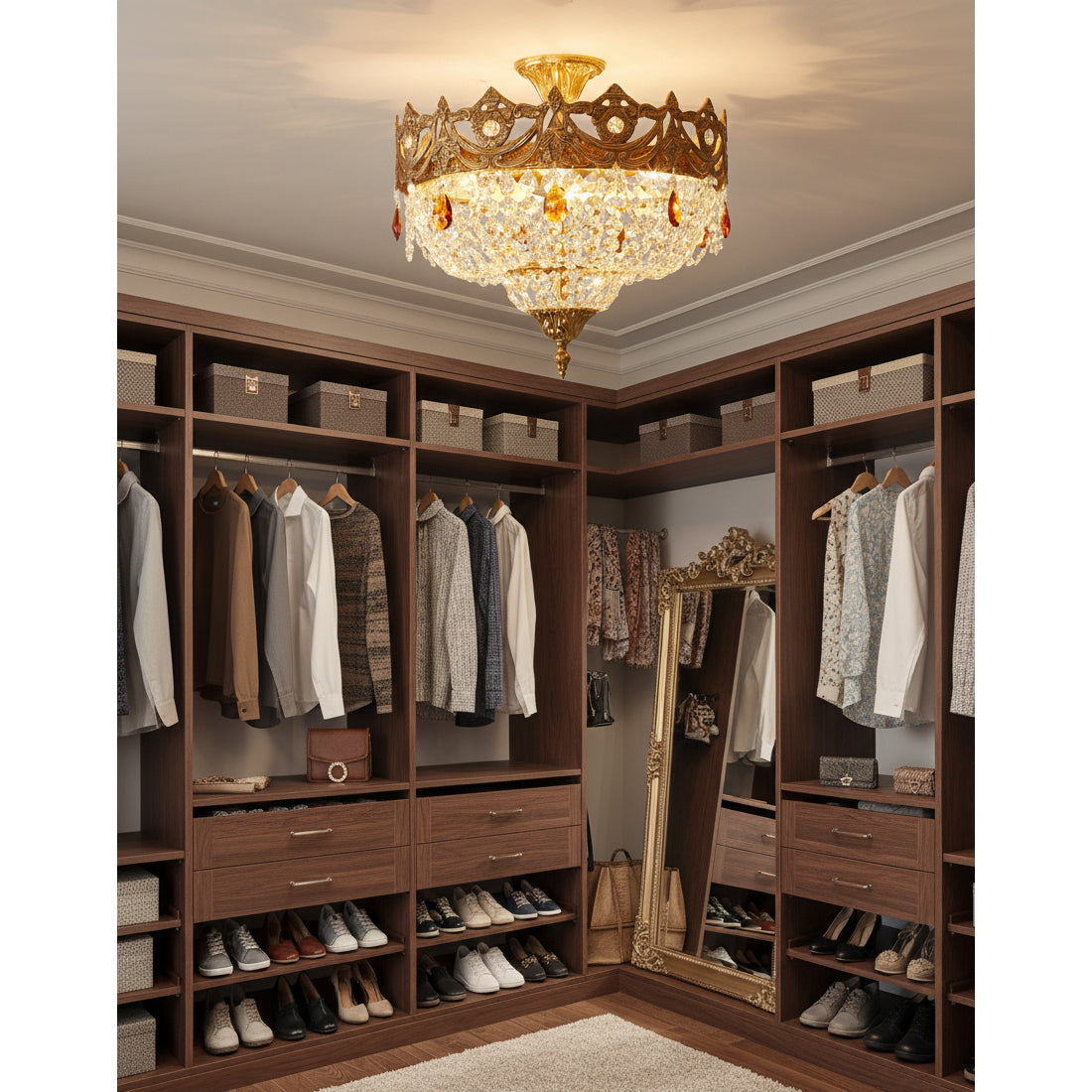 Palwa Craystal-loftslampe