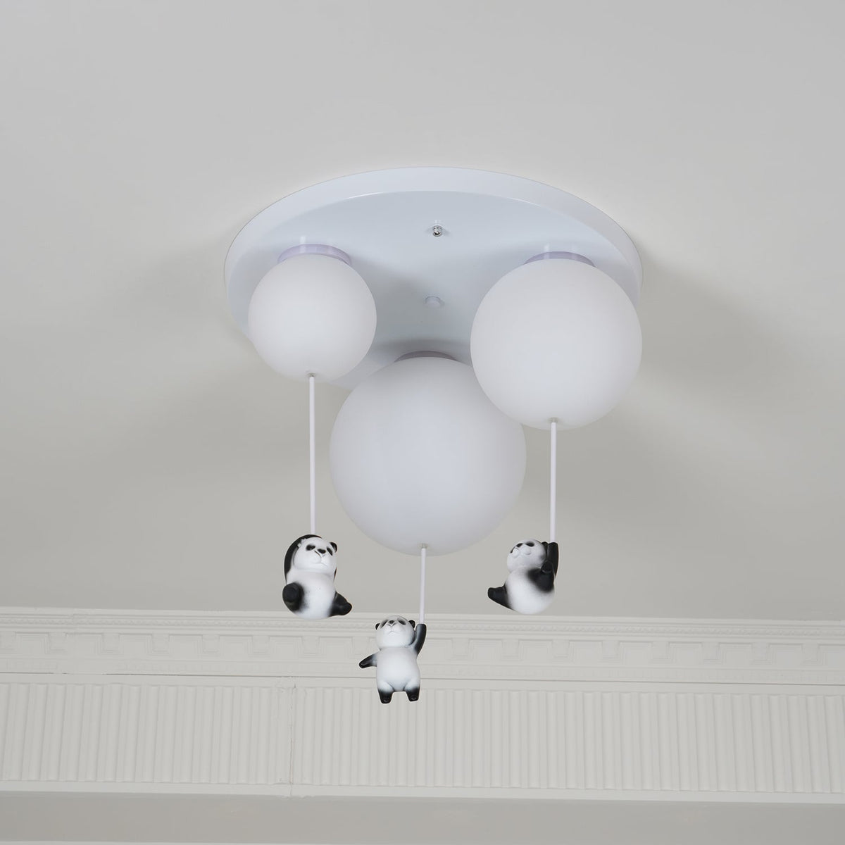 Yrath elegant pandaglas-loftlampe