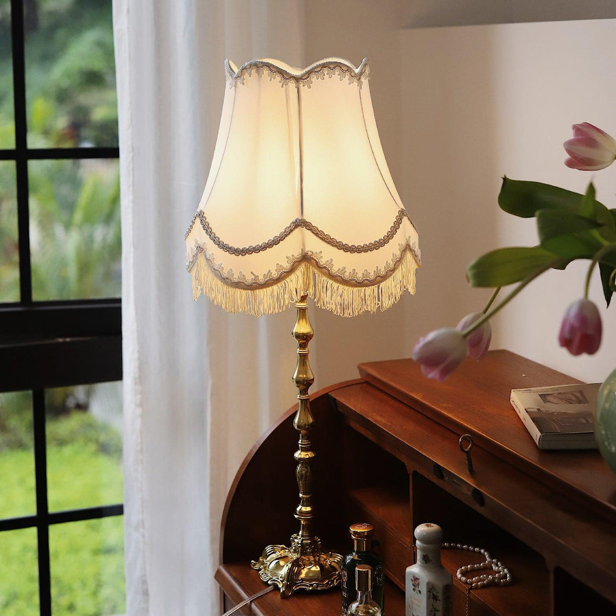 Octavia vintage-bordlampe