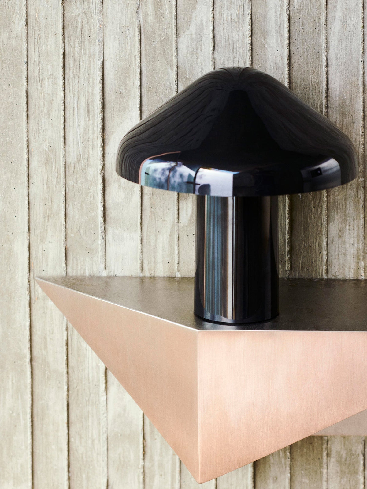 Glorange transportabel bordlampe