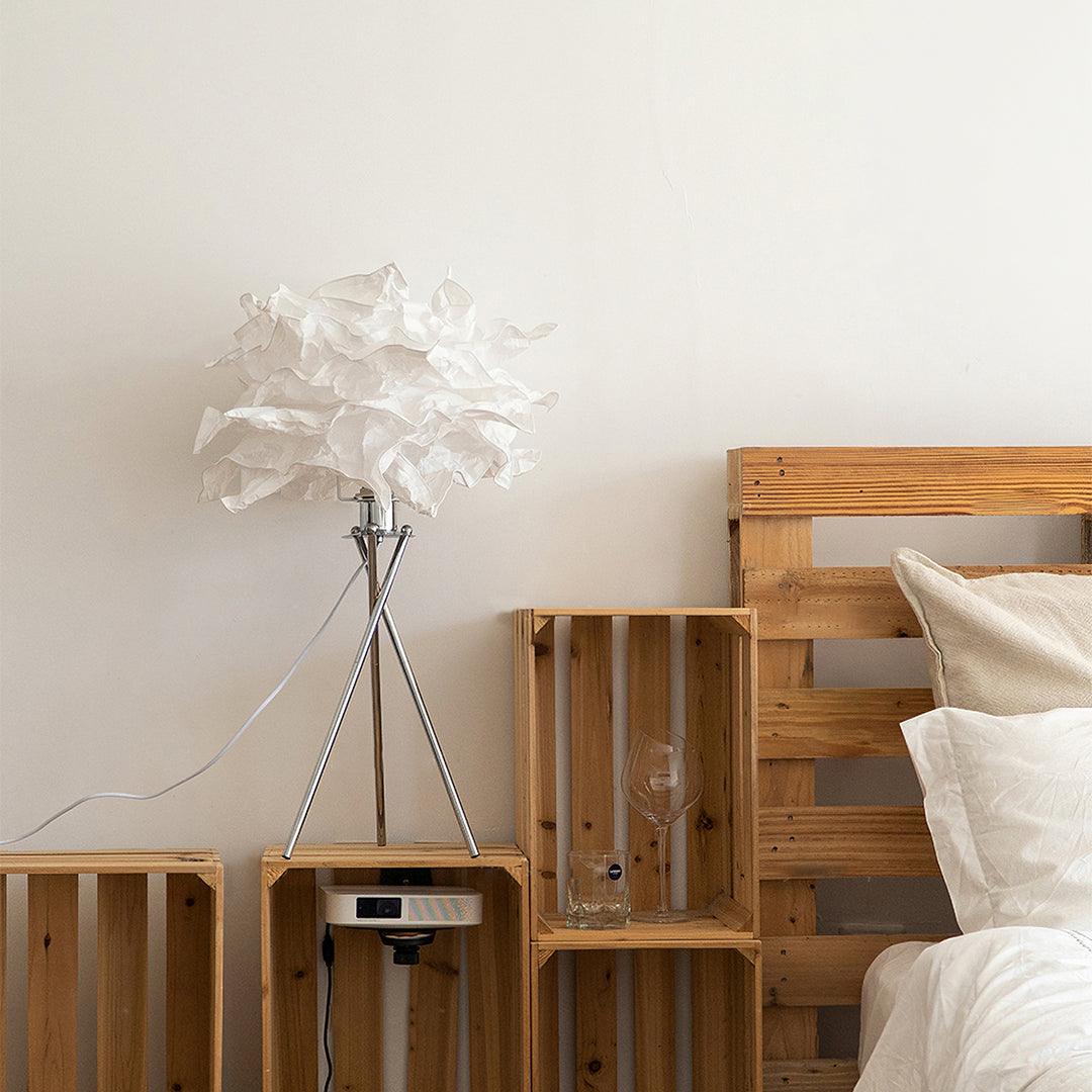 peony modern bordslampa i papper