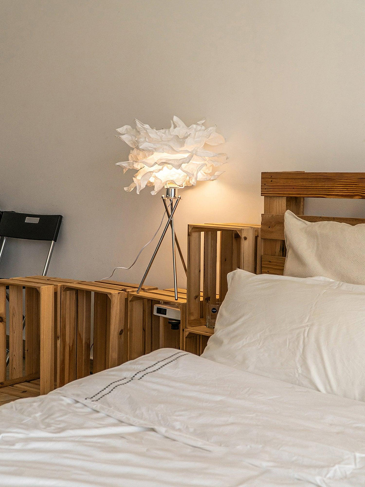 peony modern bordslampa i papper