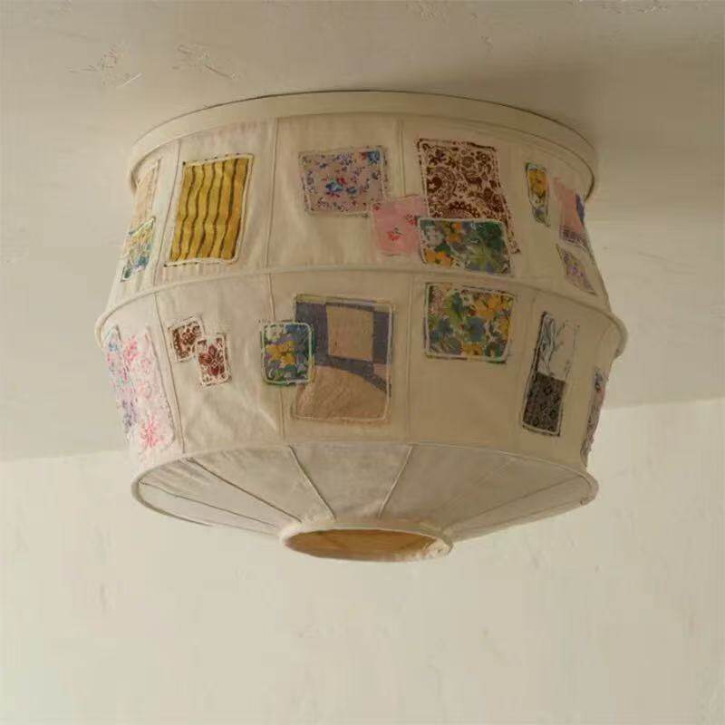 Eulalie patchwork-quilt-loftslampe