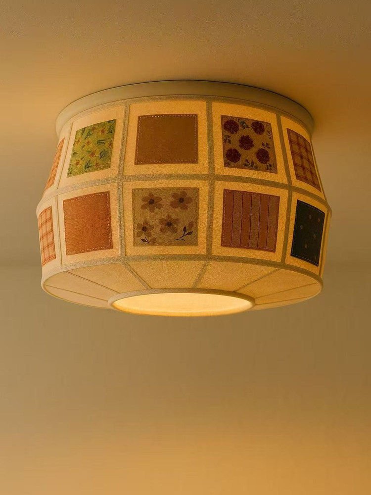 Eulalie patchwork-quilt-loftslampe