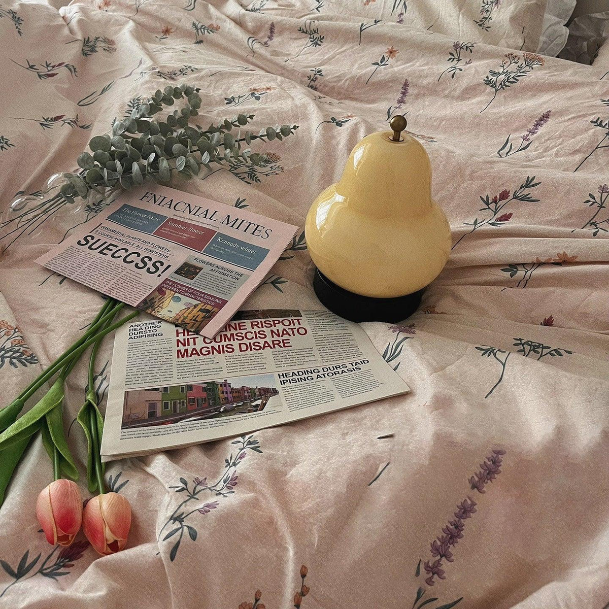 Lumaic-leikkisä lasipöytävalaisin