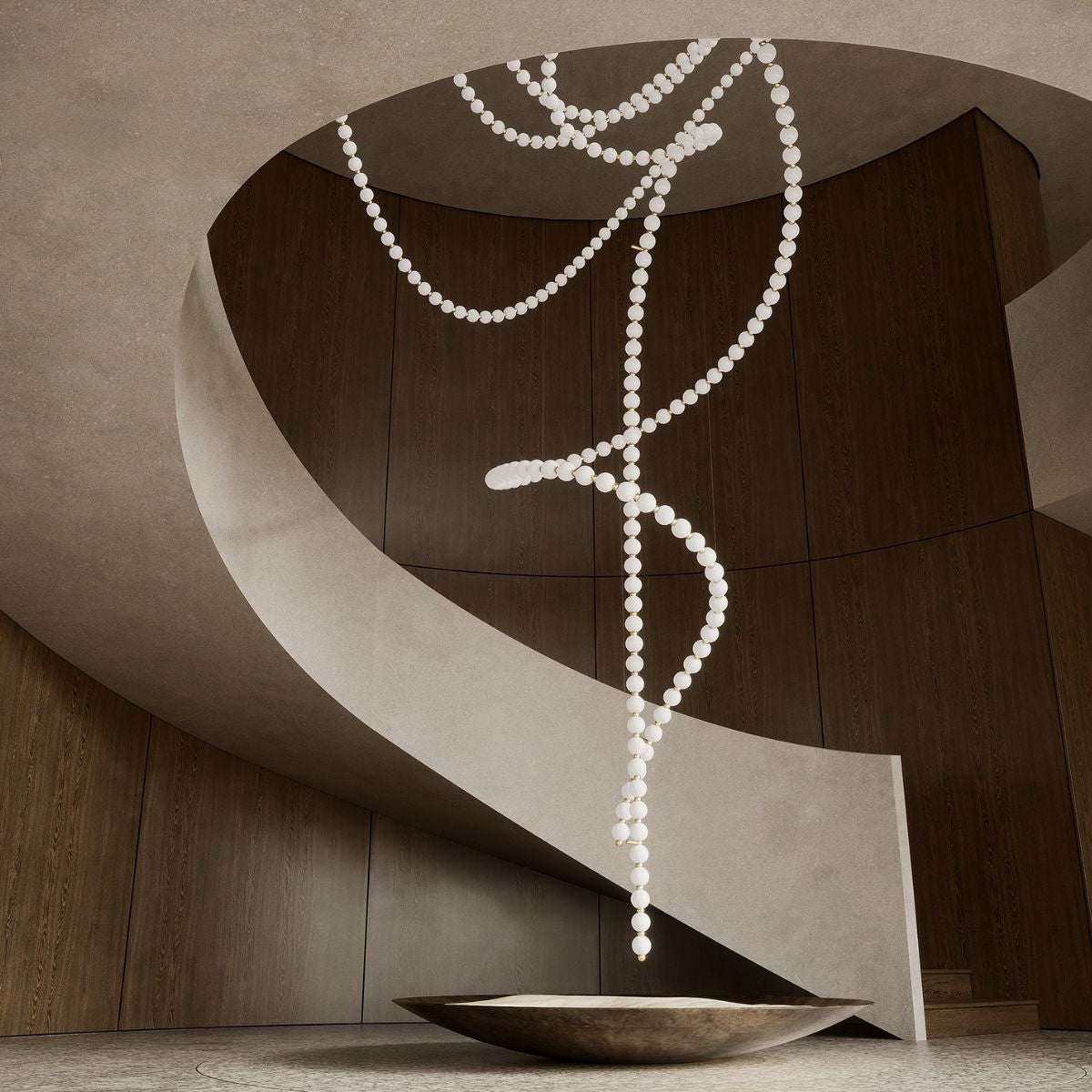 Pearl Symphony Grand Cascade-lysekrone, kan tilpasses