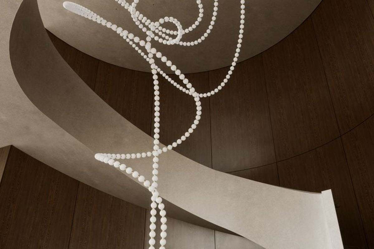 Pearl Symphony Grand Cascade-lysekrone, kan tilpasses