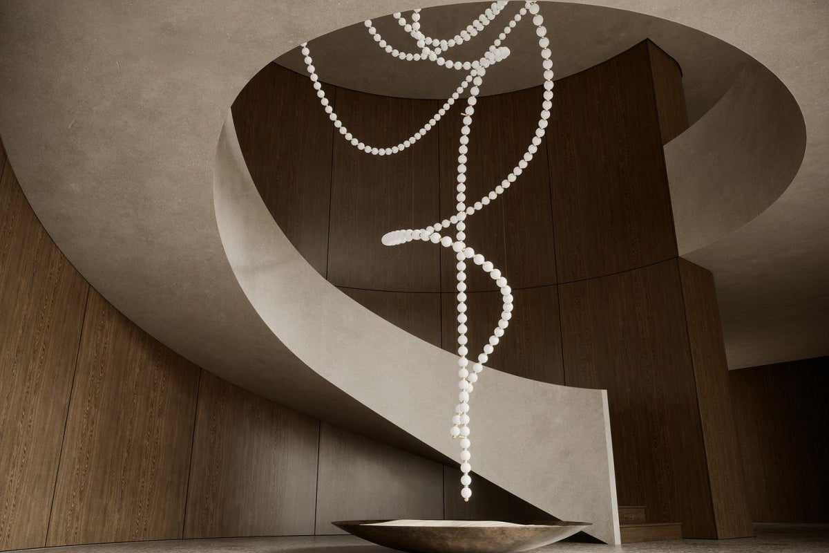 Pearl Symphony Grand Cascade-lysekrone, kan tilpasses