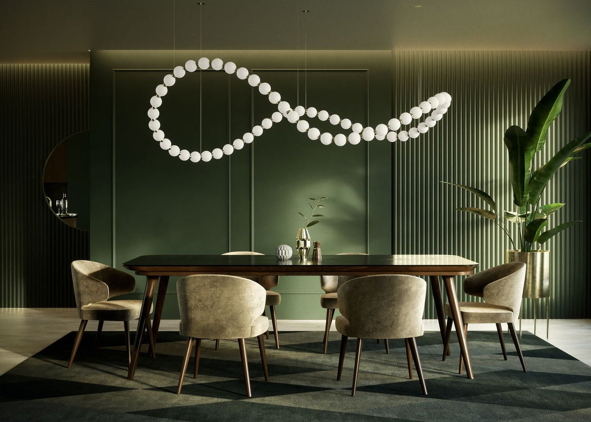 Pearl Symphony Grand Cascade-lysekrone, kan tilpasses