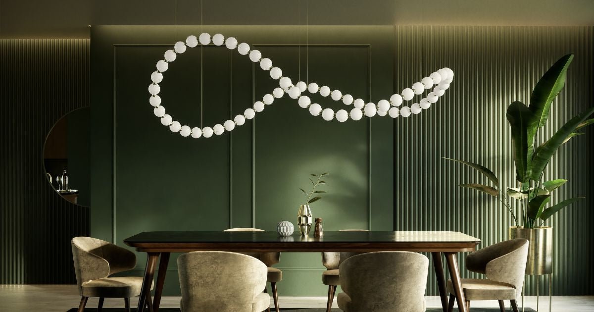 Pearl Symphony Grand Cascade-lysekrone, kan tilpasses