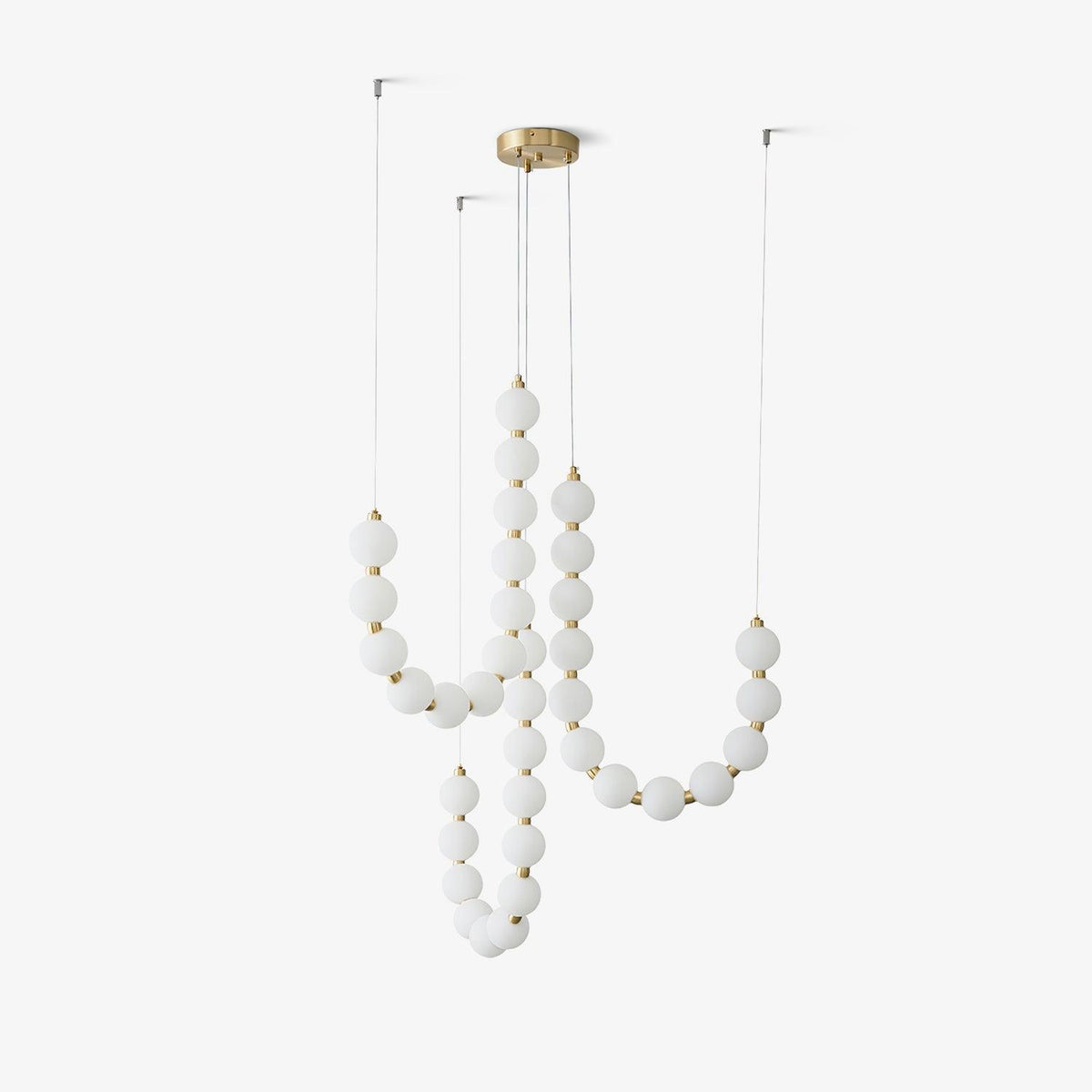 Modern minimalistisk akrylkrona med ädelstensdesign