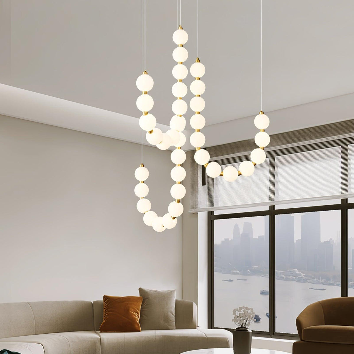Modern minimalistisk akrylkrona med ädelstensdesign
