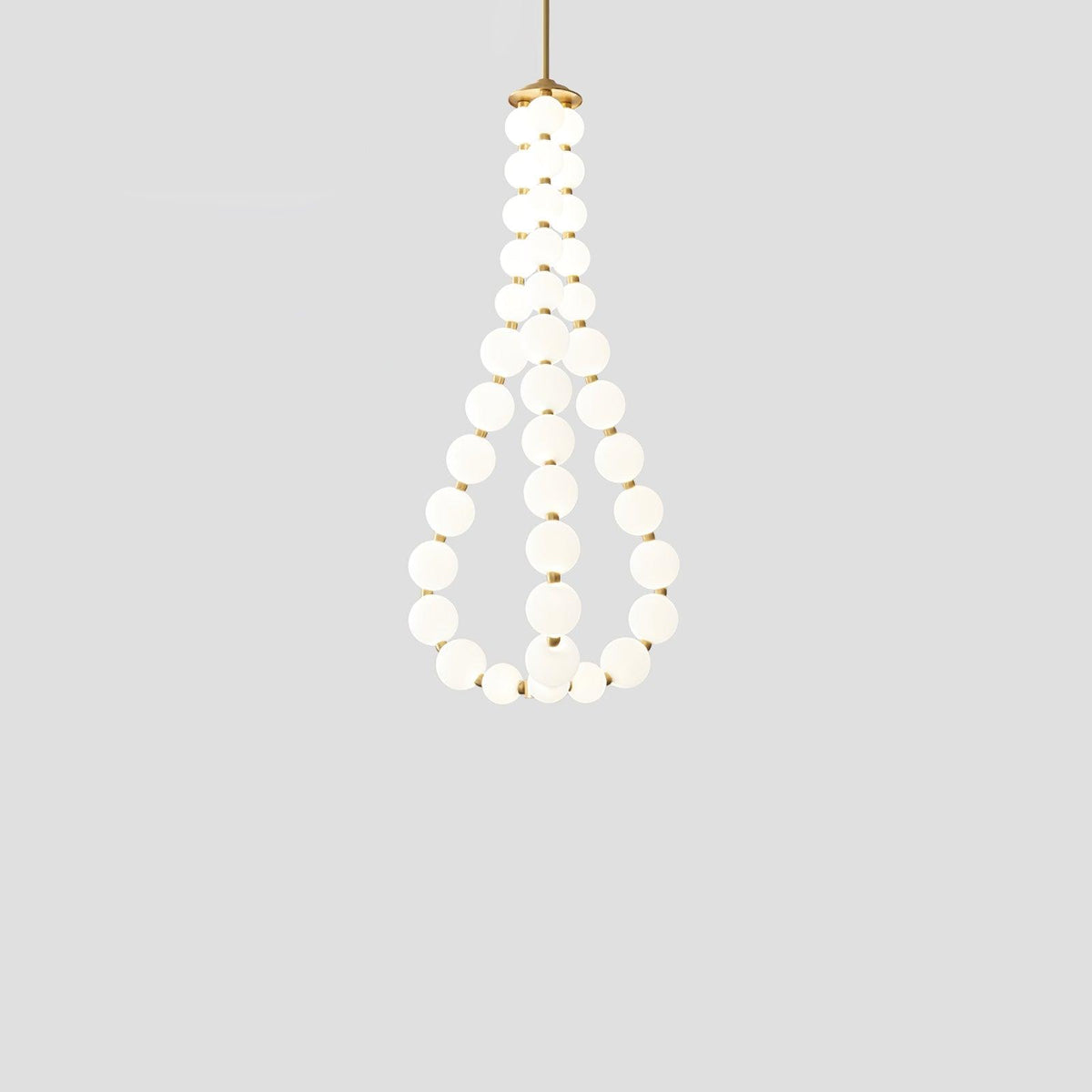 Modern minimalistisk akrylkrona med ädelstensdesign