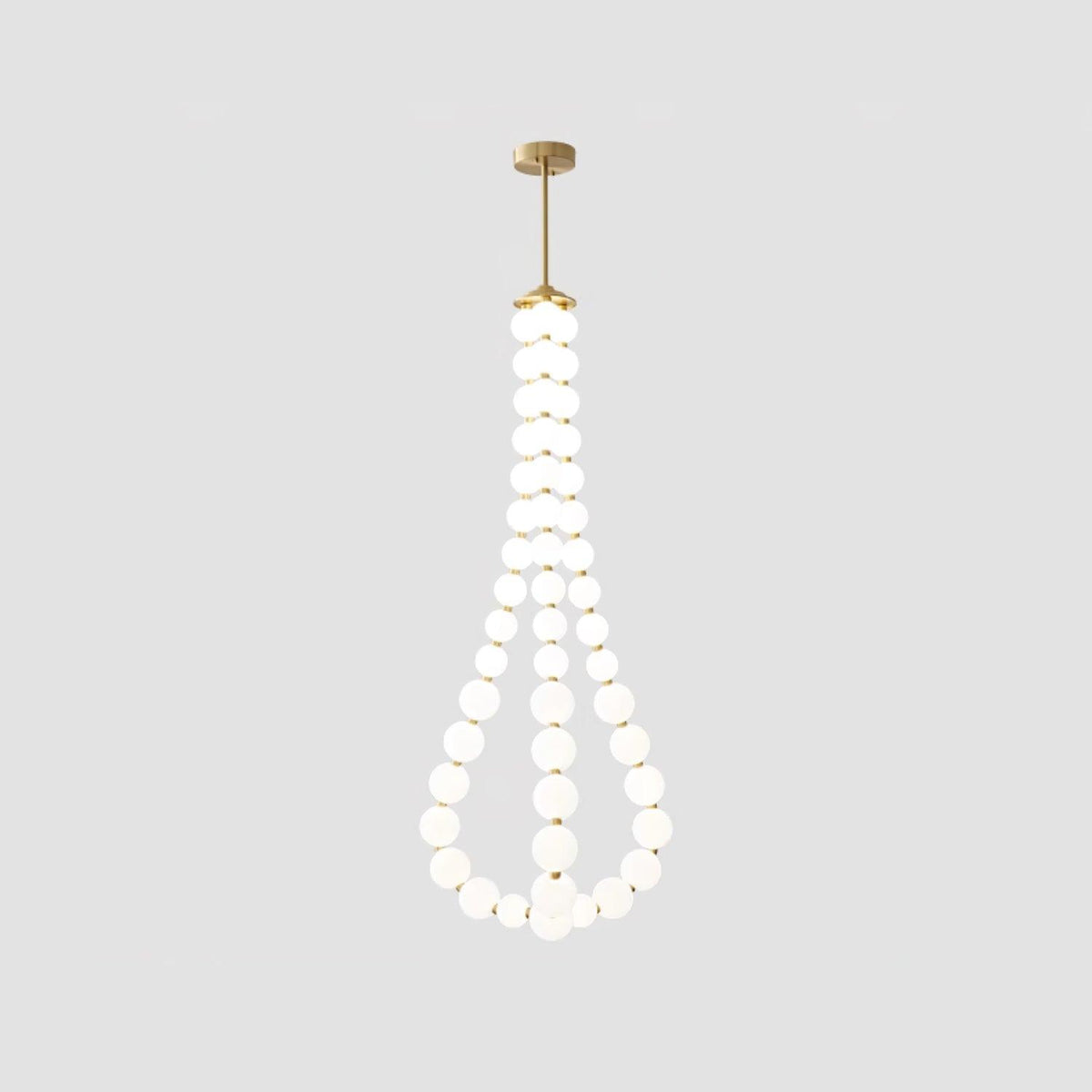 Modern minimalistisk akrylkrona med ädelstensdesign