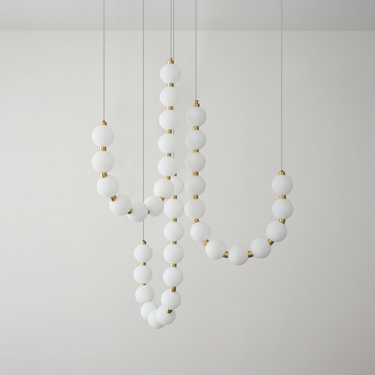 Modern minimalistisk akrylkrona med ädelstensdesign