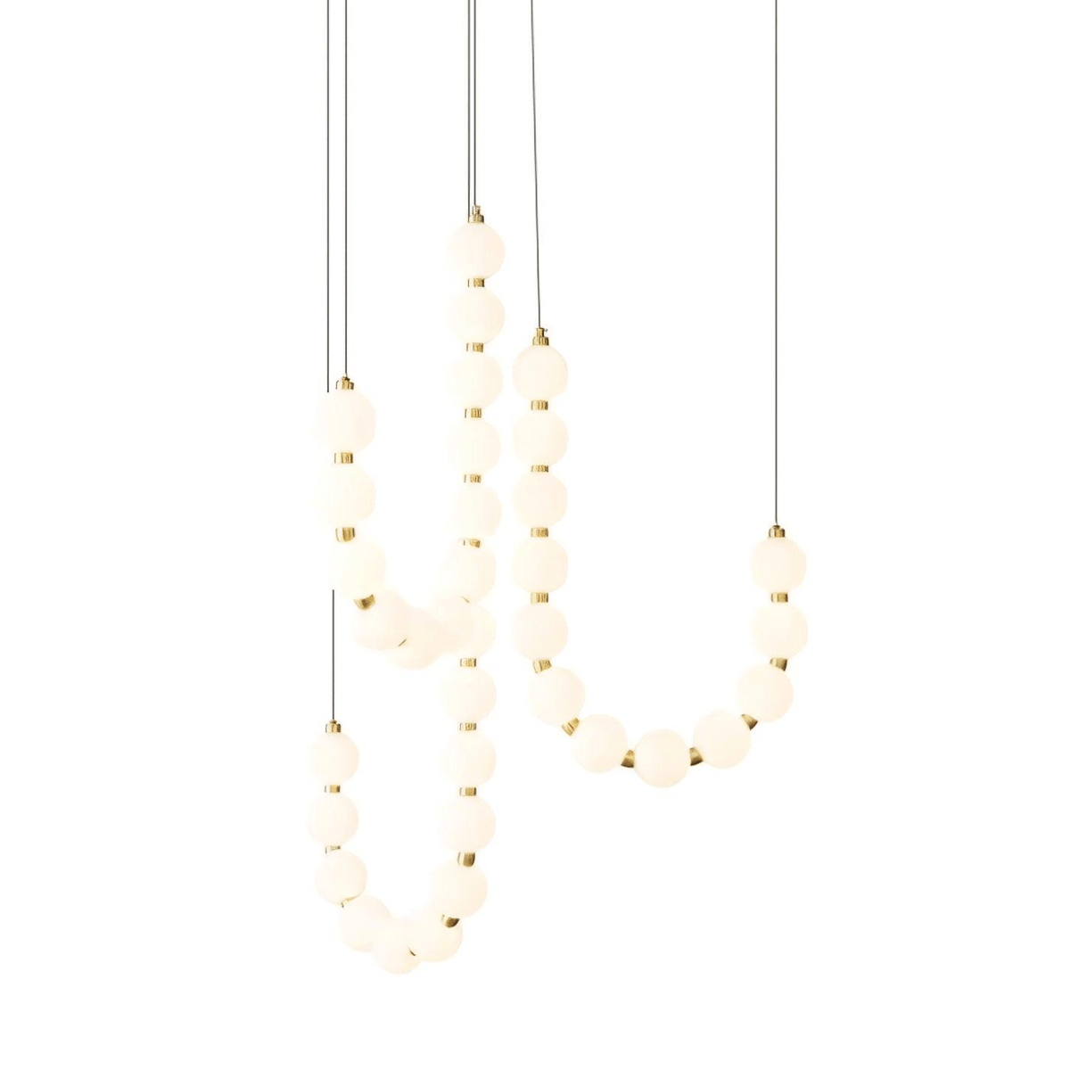 Modern minimalistisk akrylkrona med ädelstensdesign