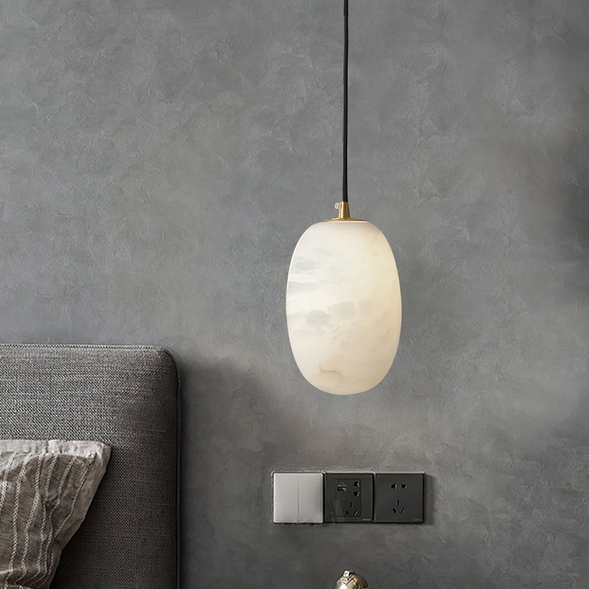 Luxors pendellampa i alabaster