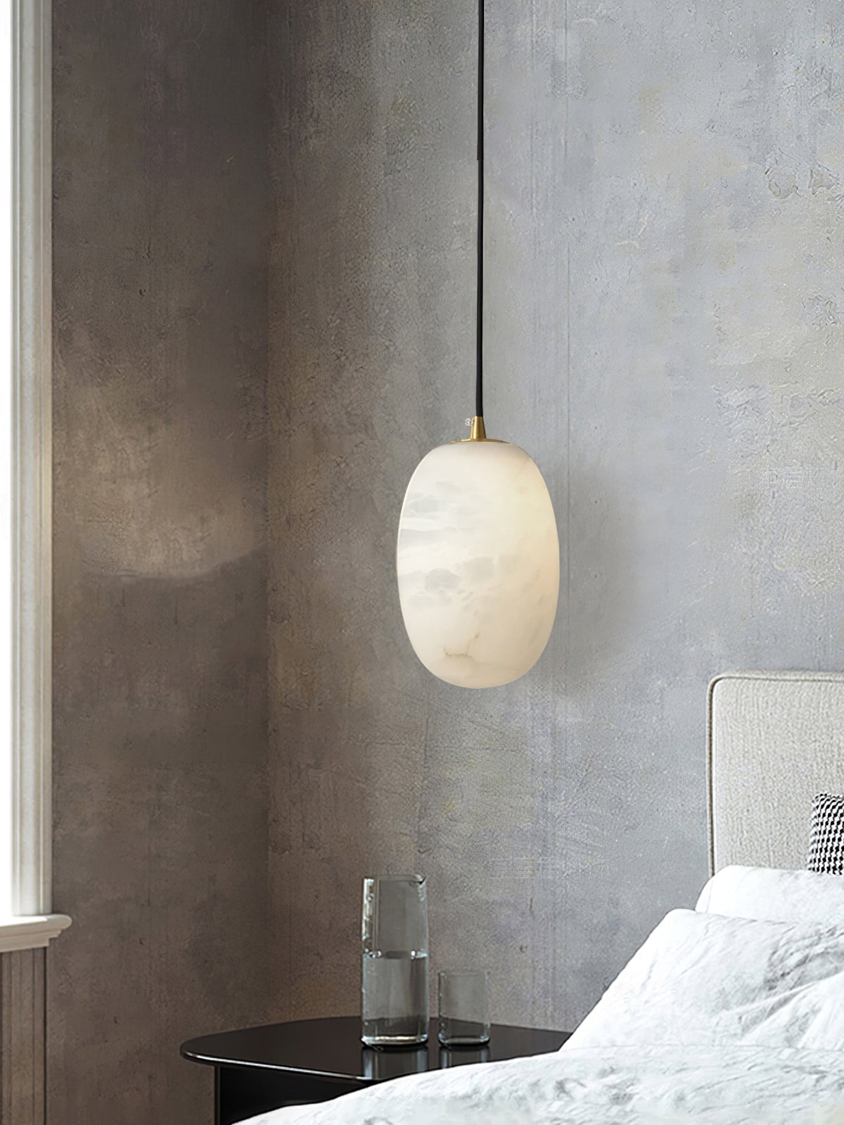 Luxors pendellampa i alabaster