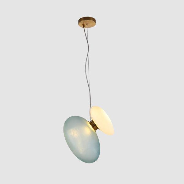 Mervan pendellampe i matteret glas