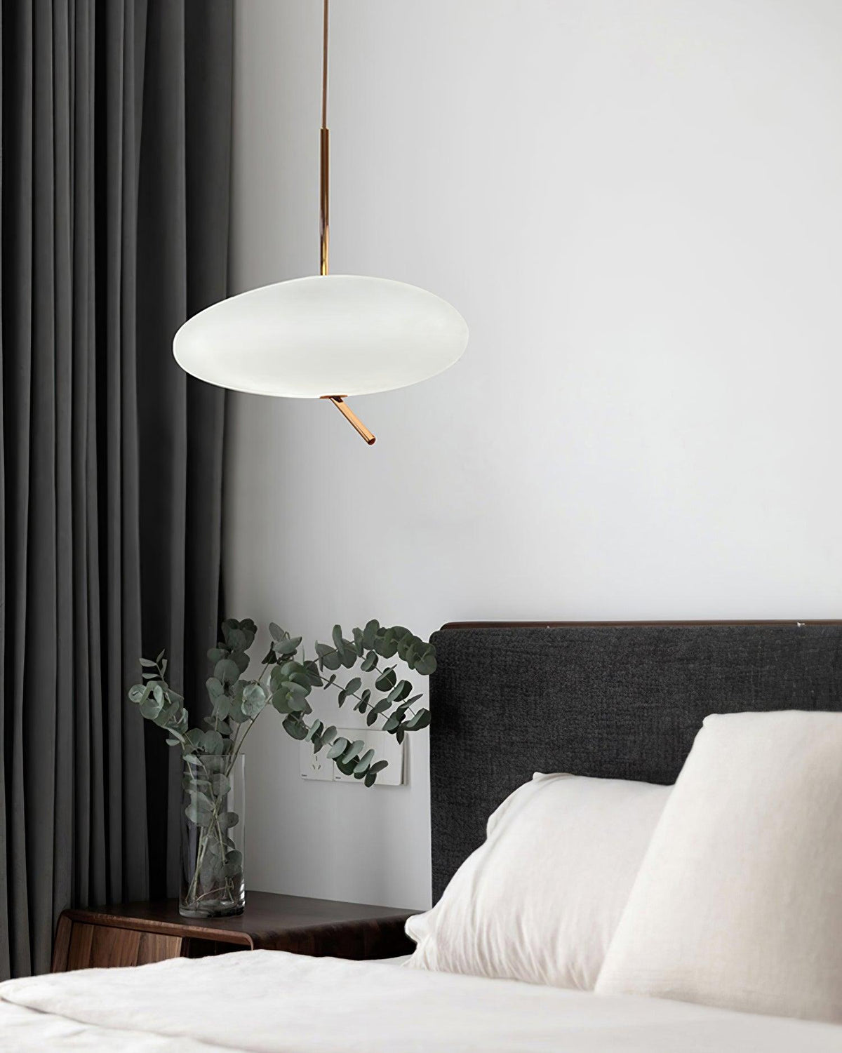 Velarena moderne pendellampe i glas