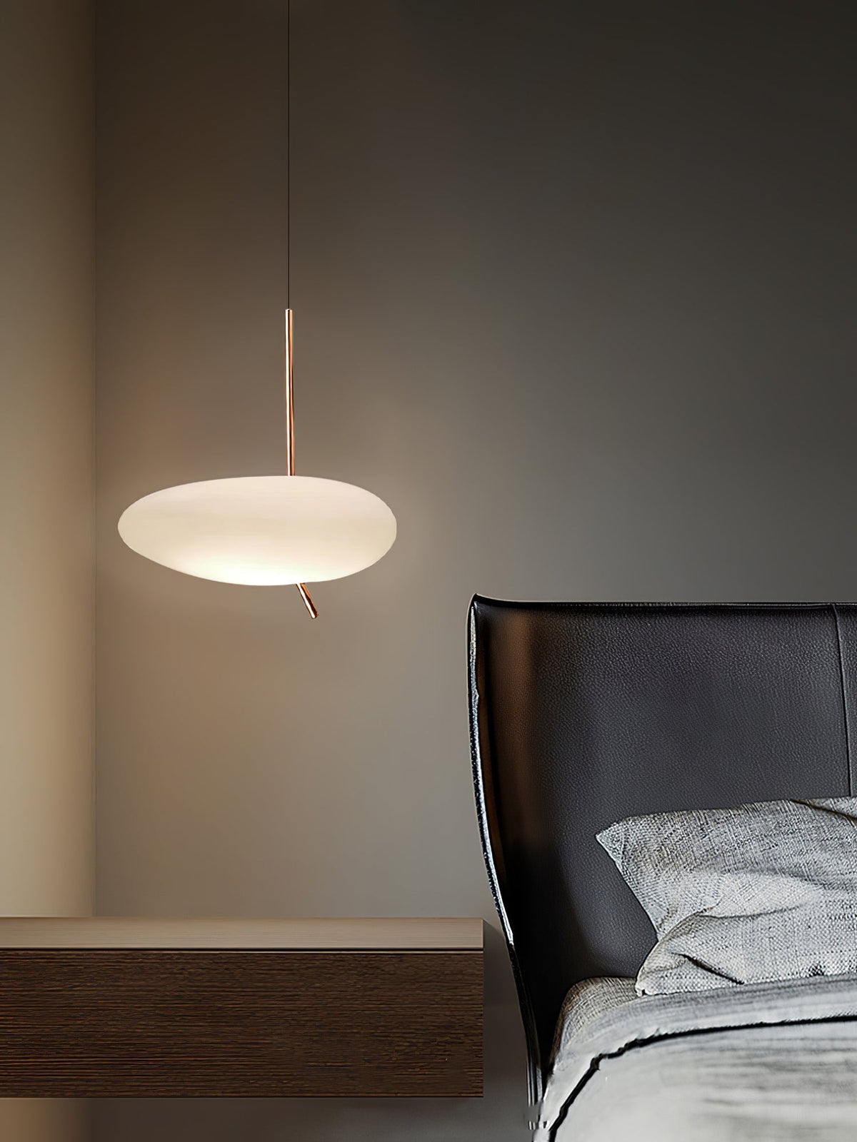 Velarena moderne pendellampe i glas