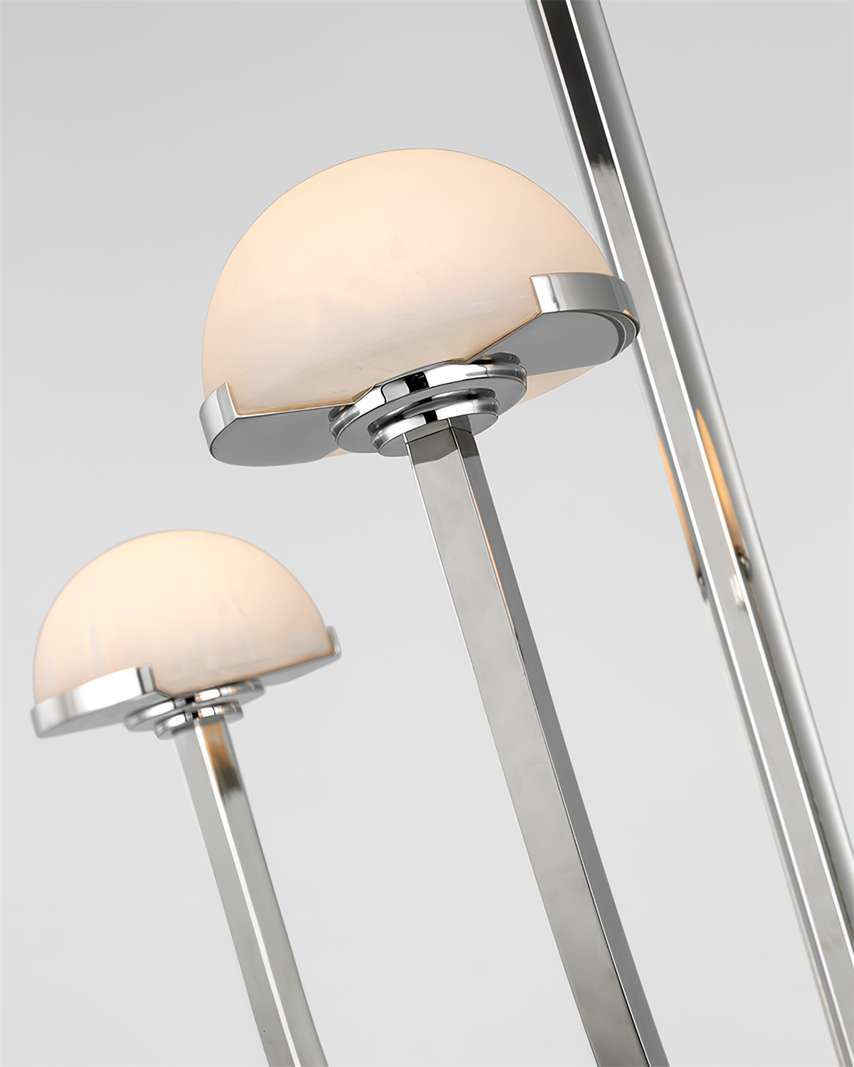 Pedra Ljuskrona Alabaster Minimalistisk Båge Geometri
