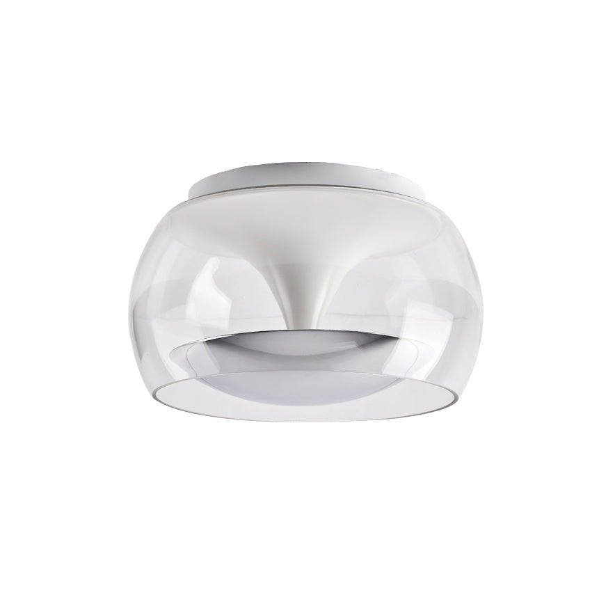 Candeeiro de teto pendente em vidro com design artístico nórdico Eshair