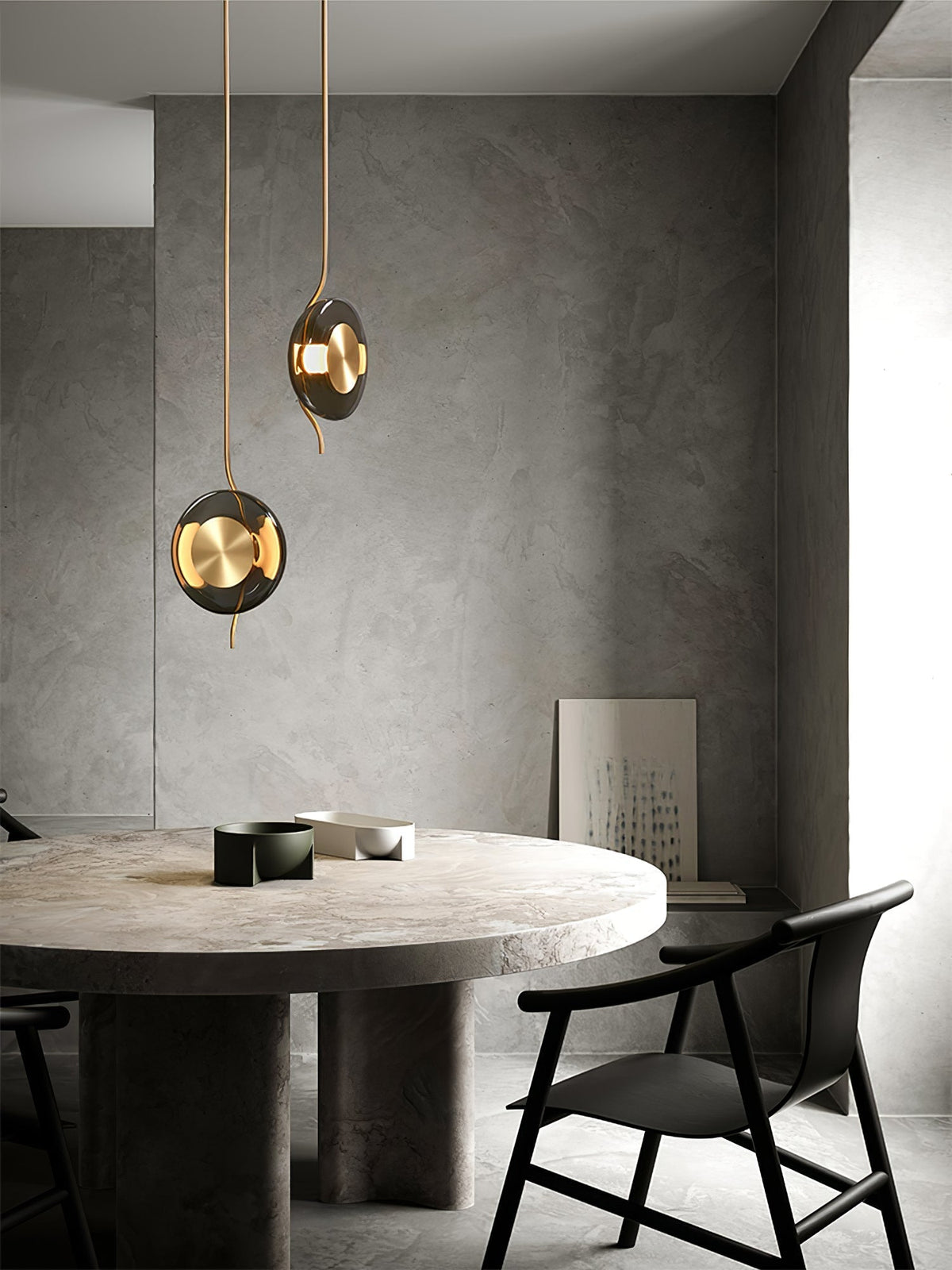 Umirus moderne minimalistisk pendellampe i glas