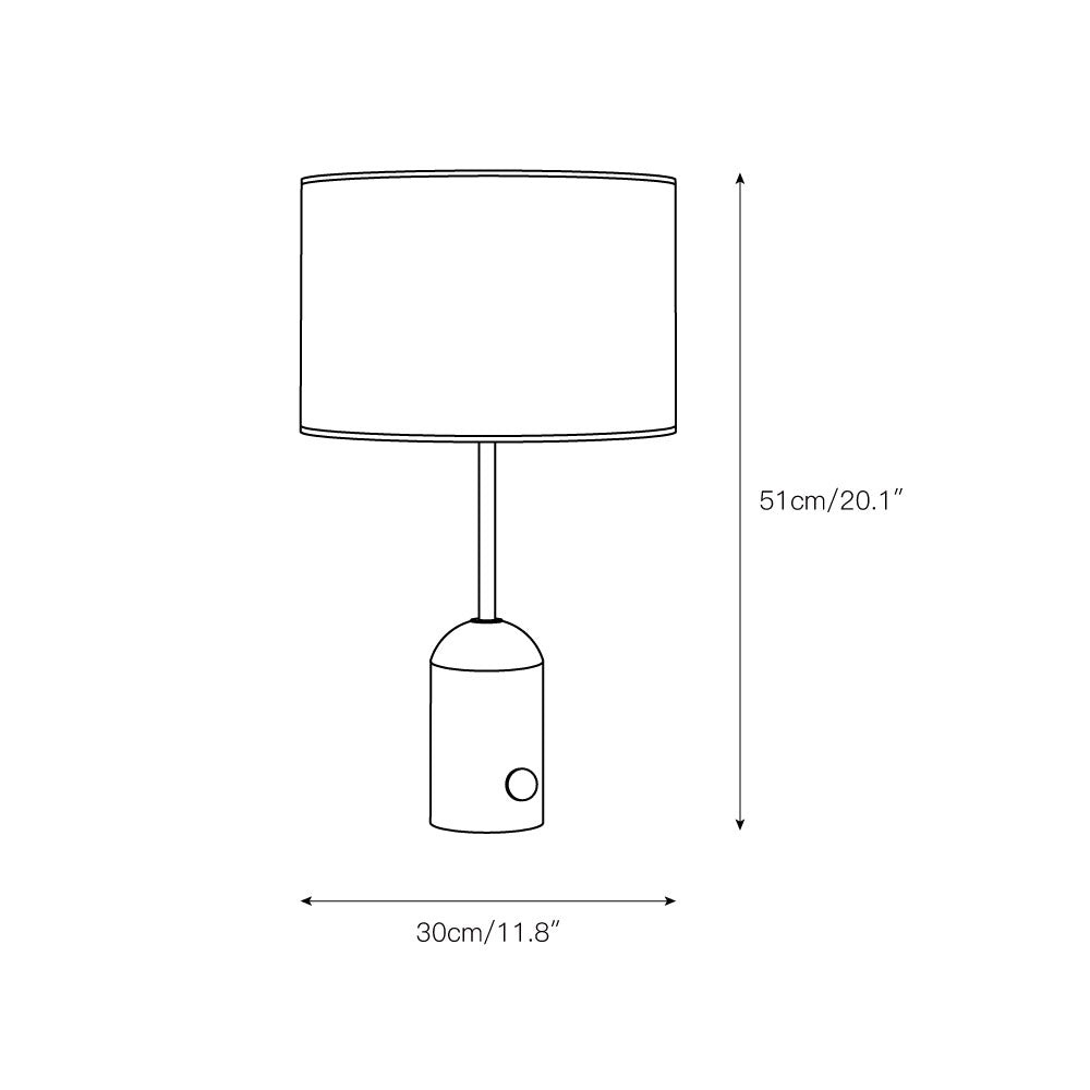 Movo-bordlampe
