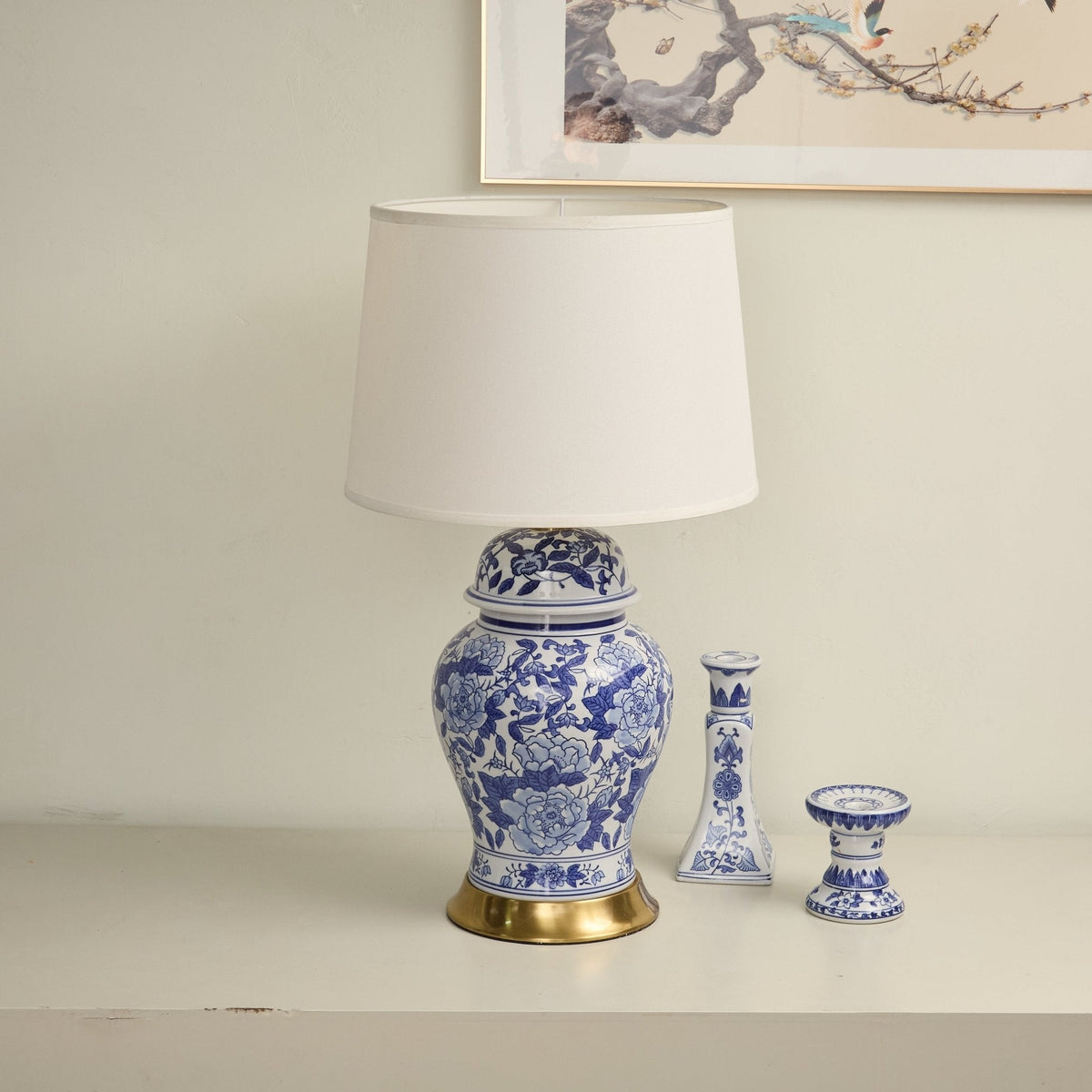 Peony Jar-bordlampe