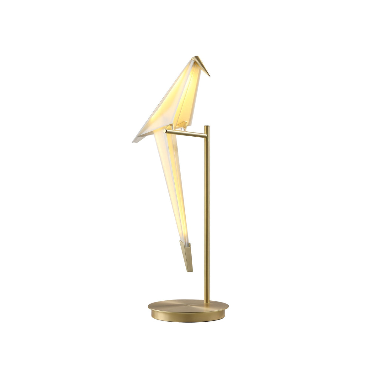 Origami-bordlampe