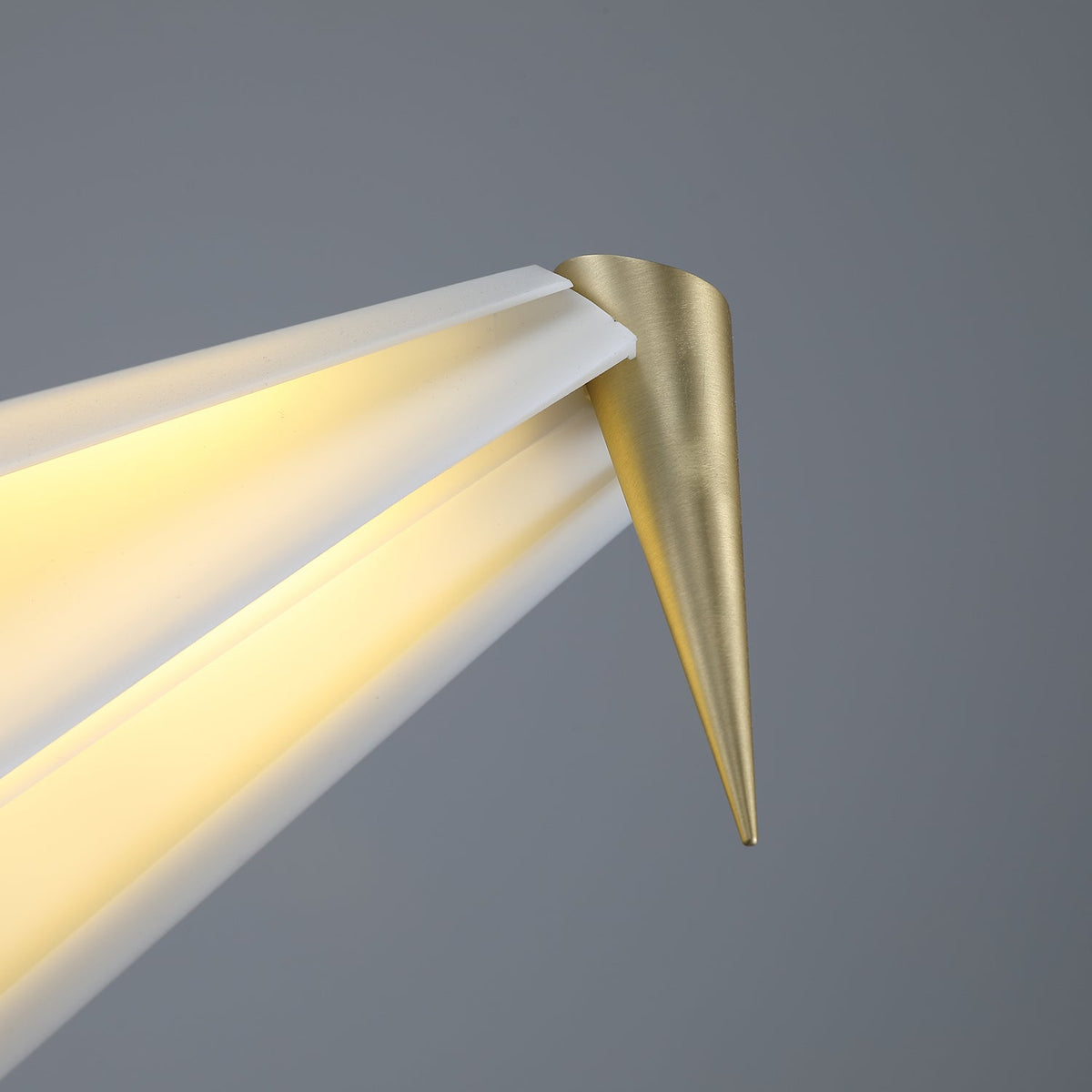 Origami-bordlampe