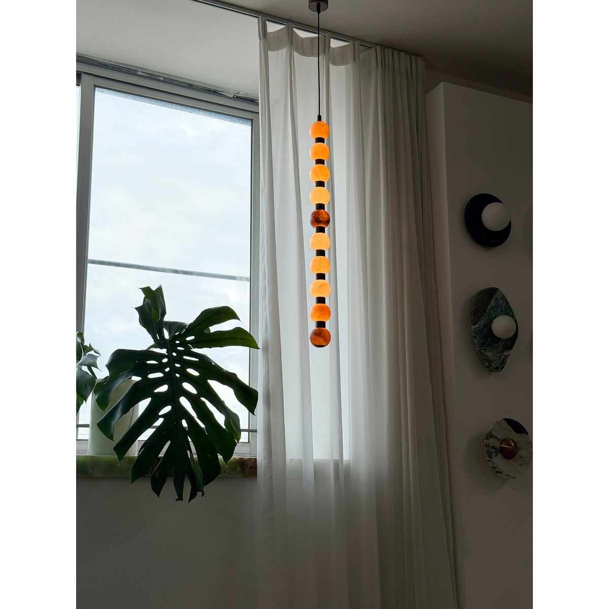 Loxford Alabaster Pendant Lamp