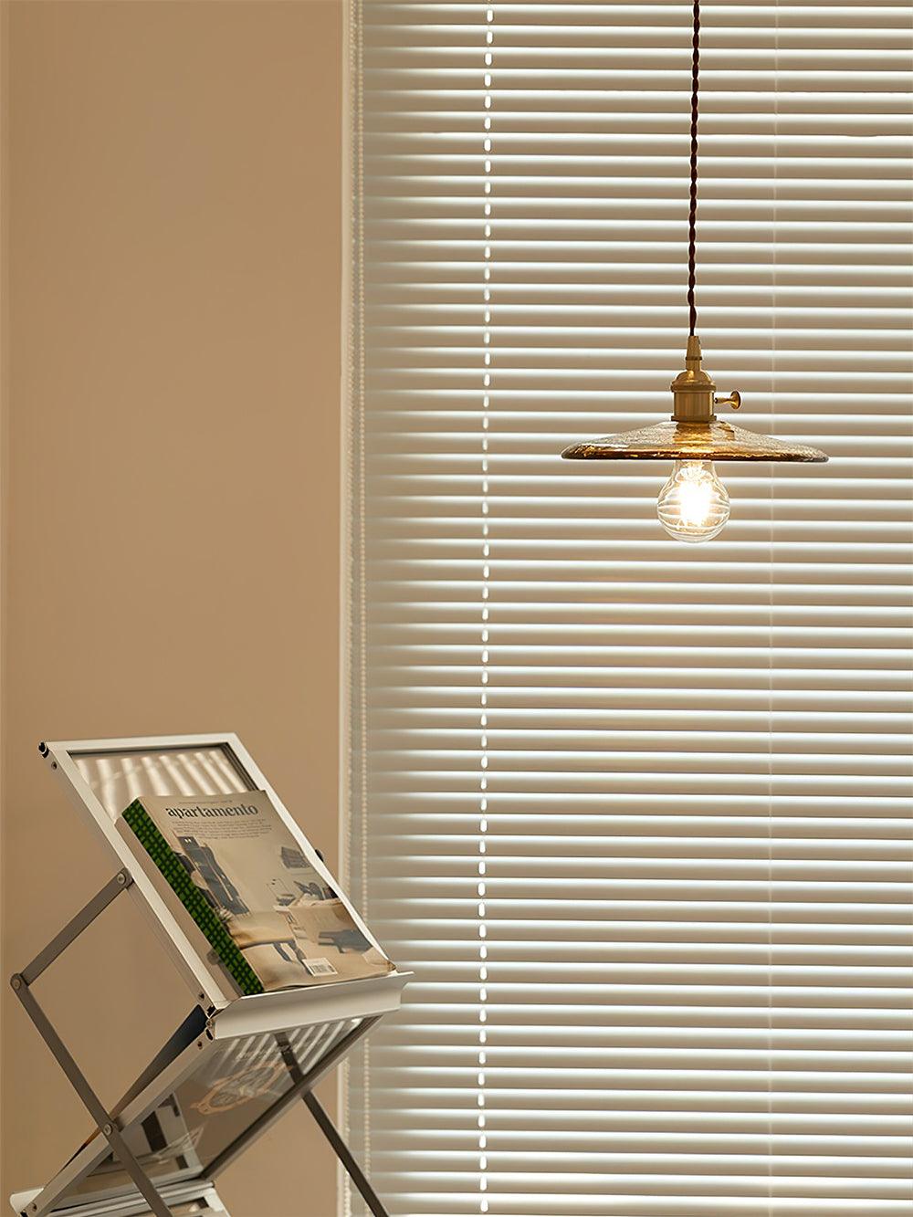 Sage Vintage-tyylinen lasikattovalaisin