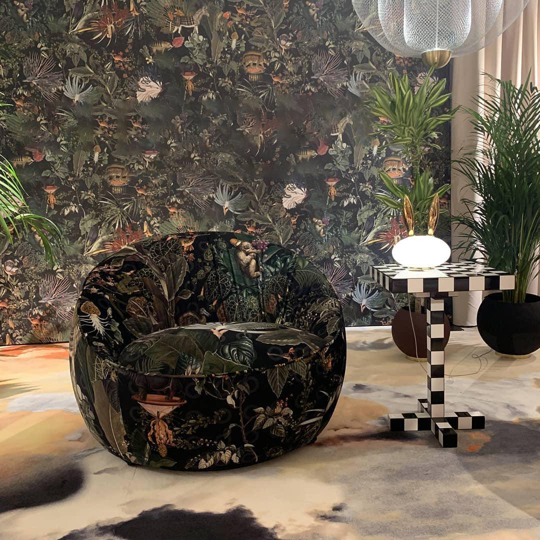 Candeeiro de mesa Marvelian extravagante