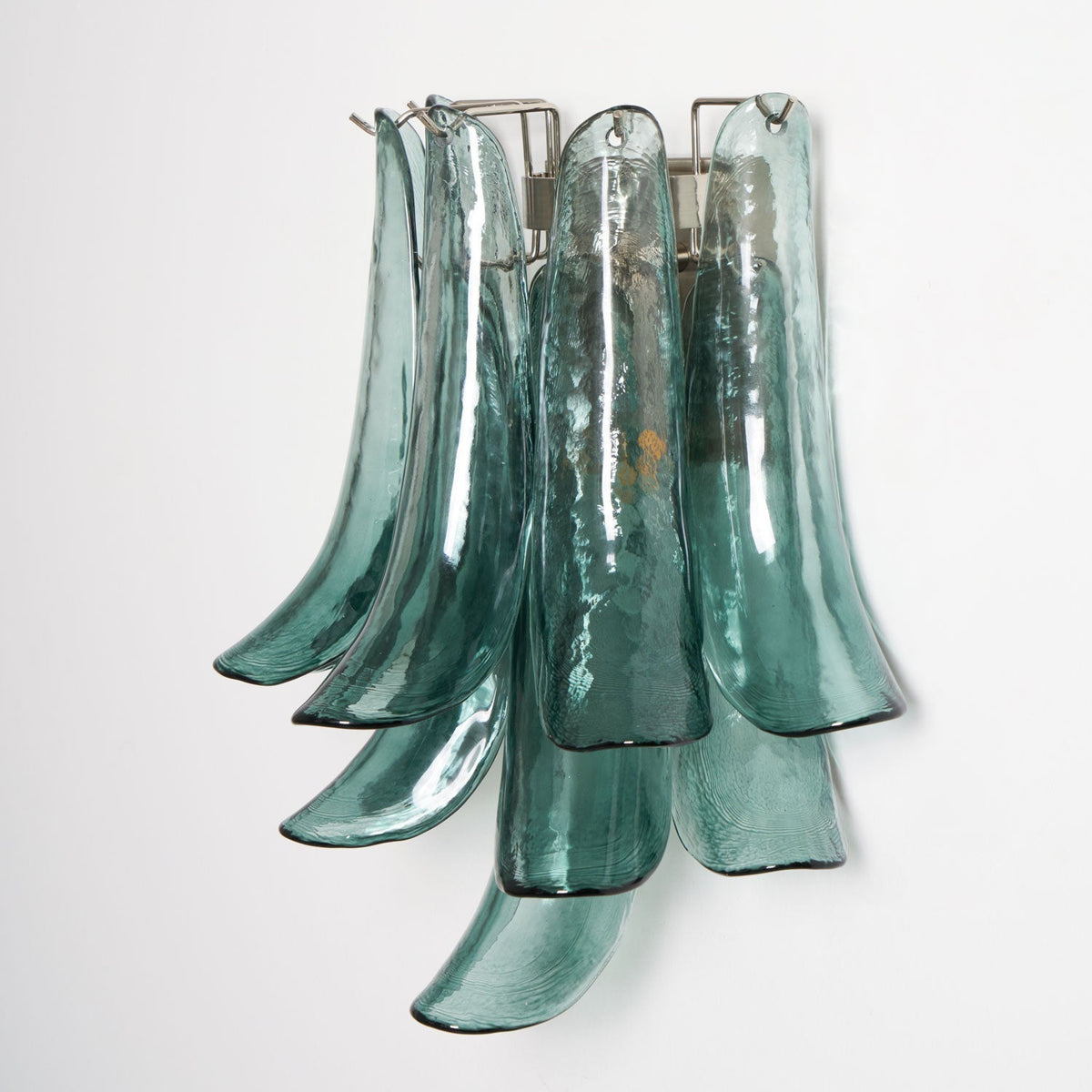 Eiraira Væglampe i kronbladsformet glas vintage kunstnerisk