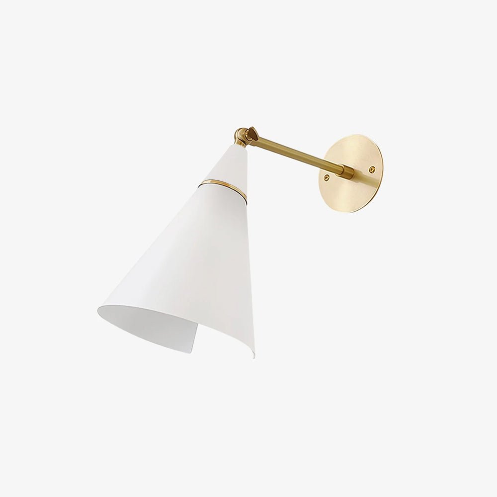 Orieiella moderne minimalistisk væglampe i messing