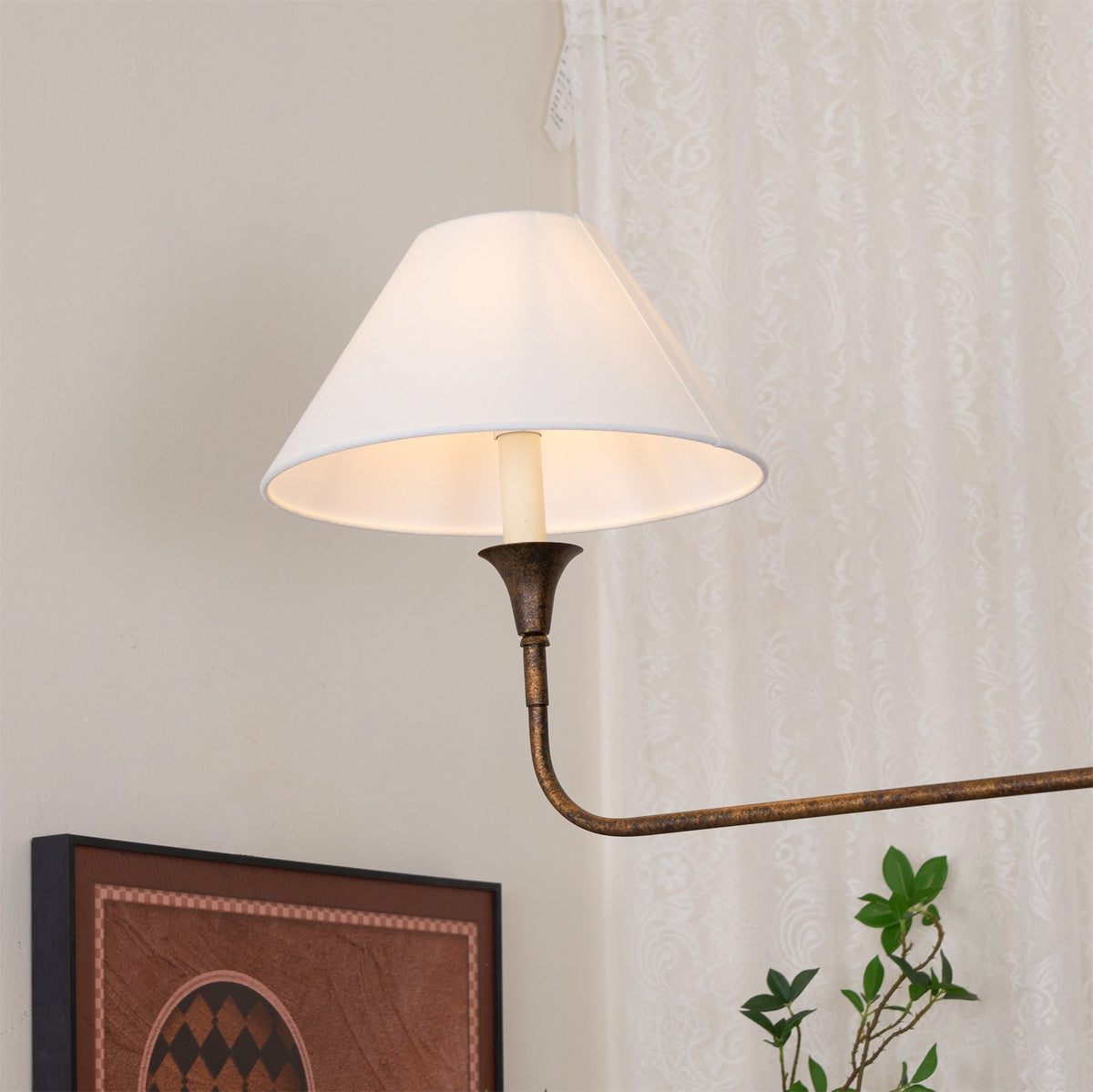Norli Modern Linear LED Chandelier  Living Room Bedroom