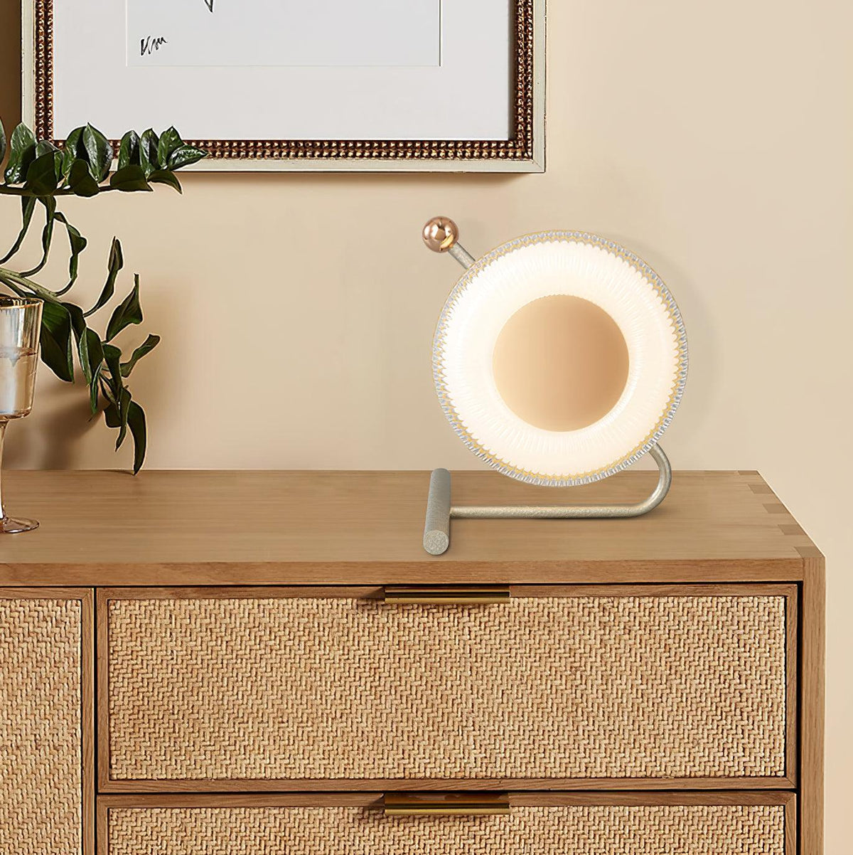Halon moderne akrylbordlampe
