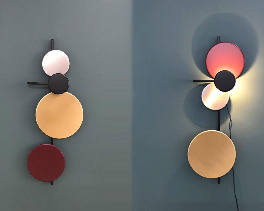 Selaaria moderne minimalistisk plug-in-væglampe