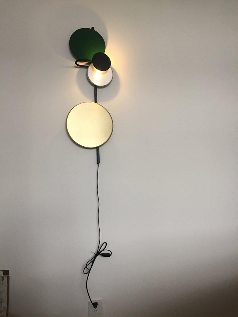 Selaaria moderne minimalistisk plug-in-væglampe